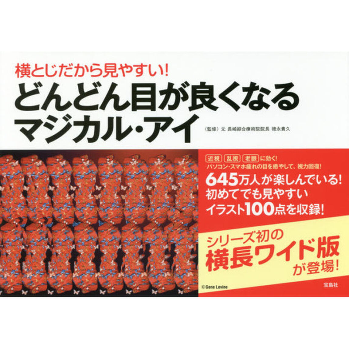 横とじだから見やすい! どんどん目が良くなるマジカル・アイ