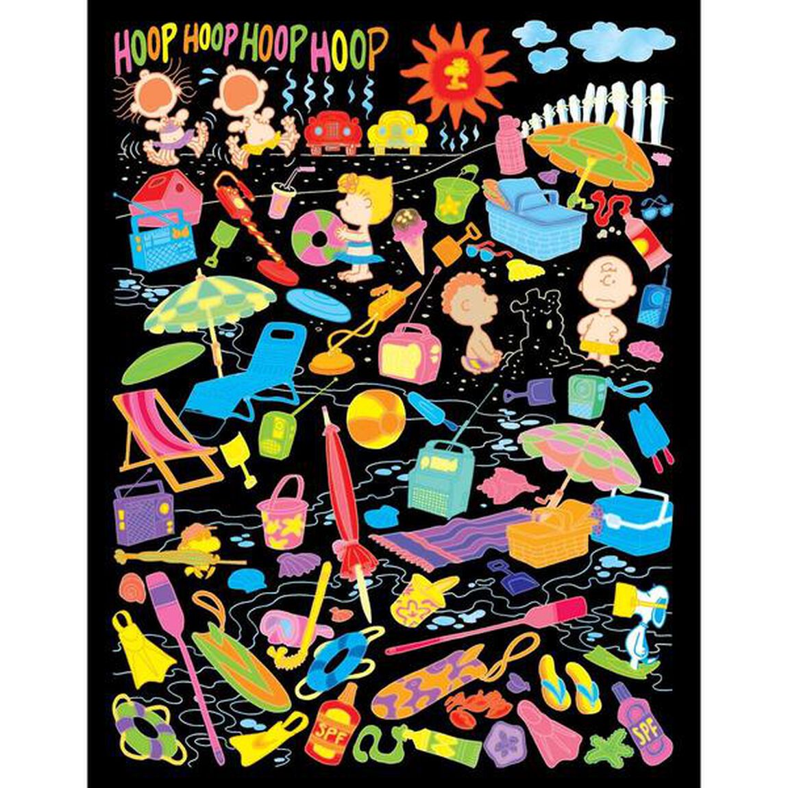 SNOOPY TRAVEL the WORLD (大人のためのヒーリングスクラッチアート)