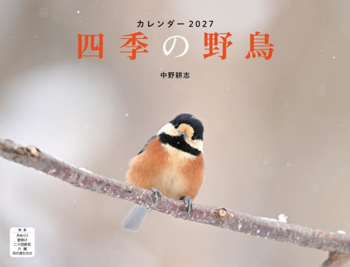 カレンダー　&rsquo;２７　四季の野鳥