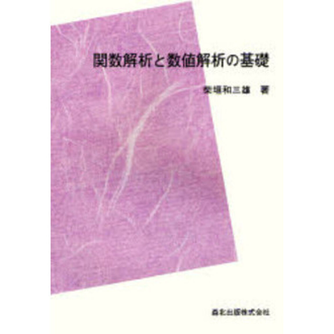 関数解析と数値解析の基礎　ＰＯＤ版