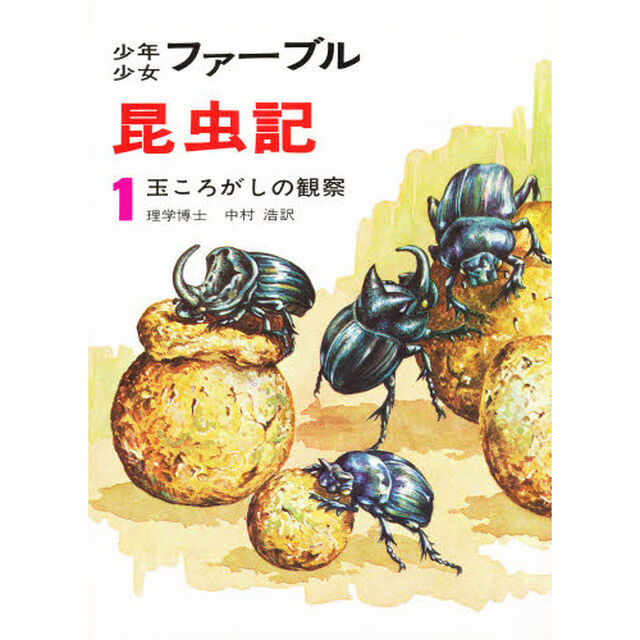 少年少女ファーブル昆虫記　１「玉ころがしの観察」