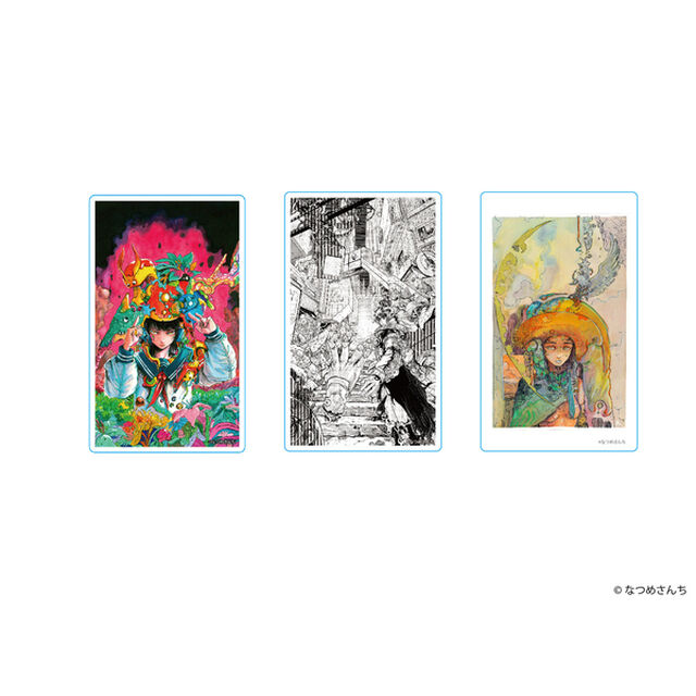 【なつめさんち】原画展「SAVE PAINT」スマホステッカーセット C