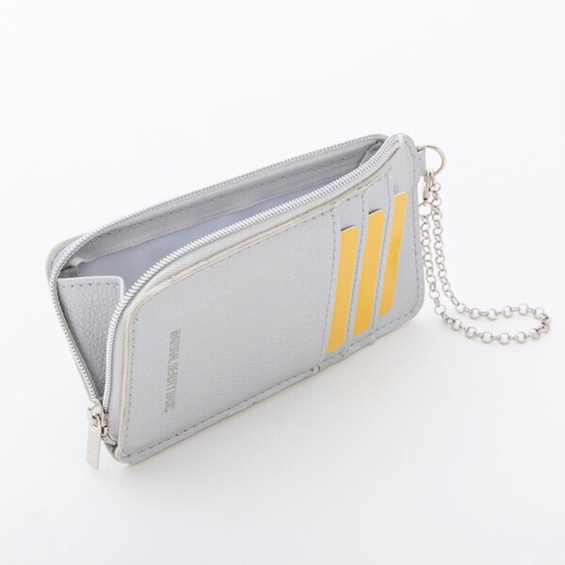 NATURAL BEAUTY BASIC 取り外せるカードケース付きガバッと開くスマホショルダーBOOK SILVER（セブン－イレブン／セブンネット限定）