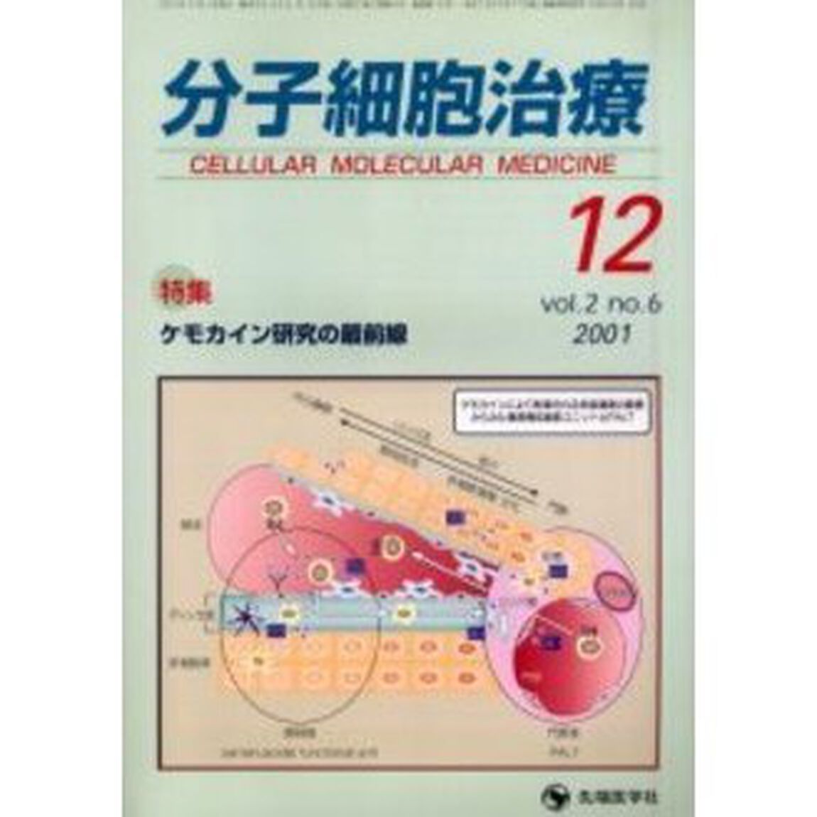 分子細胞治療　Ｖｏｌ．２Ｎｏ．６（２００１）「特集・ケモカイン研究の最前線」