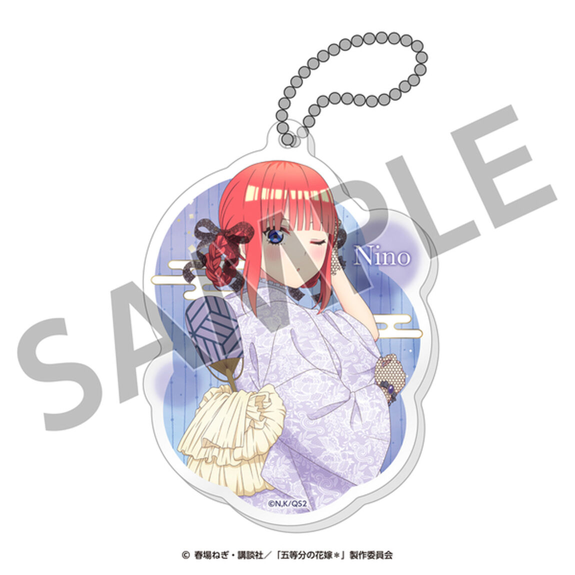 五等分の花嫁＊　アクリルキーホルダー（二乃） ＜納涼Style＞