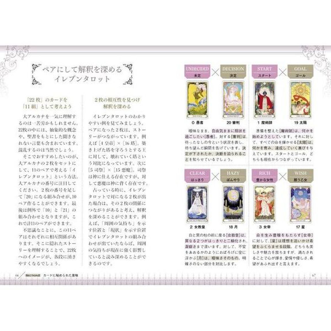 ２２枚のカードで全部わかるタロット占い
