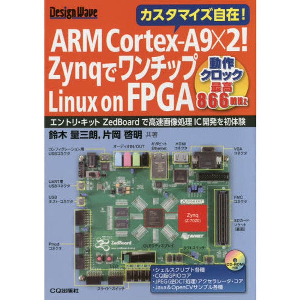 ＡＲＭ　Ｃｏｒｔｅｘ‐Ａ９&times;２！ＺｙｎｑでワンチップＬｉｎｕｘ　ｏｎ　ＦＰＧＡ　エントリ・キットＺｅｄＢｏａｒｄで高速画像処理ＩＣ開発を初体験