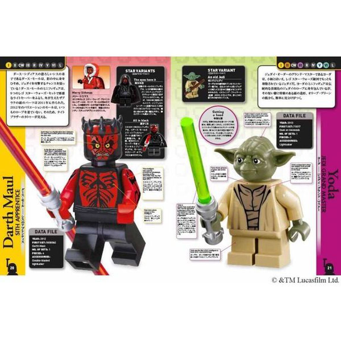 LEGO STAR WARS キャラクター エンサイクロペディア