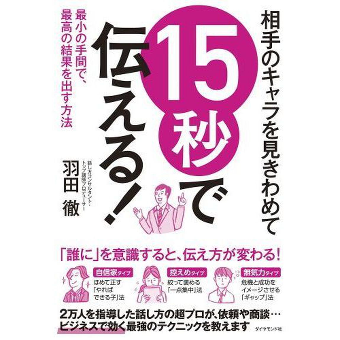 相手のキャラを見きわめて 15秒で伝える! 最小の手間で、最高の結果を出す方法