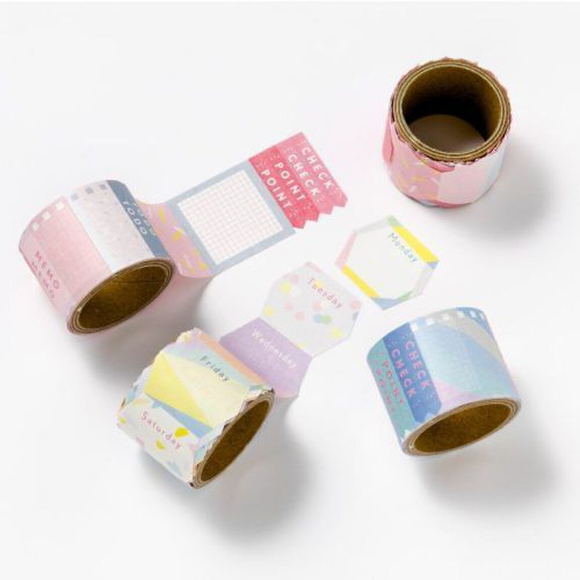 STICKY ROLL GSR-01 TIMELINE PINK（ロール付ふせん）