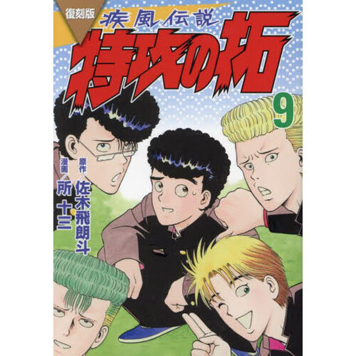 疾風（かぜ）伝説特攻（ぶっこみ）の拓　９　復刻版