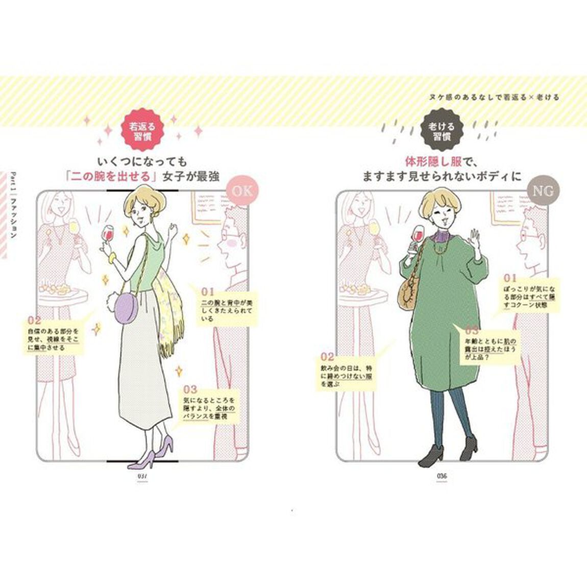 綺麗なオトナ女子と残念なオバチャン女子の習慣