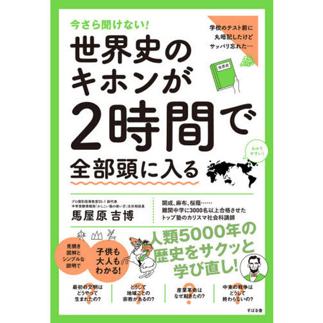今さら聞けない！世界史のキホンが２時間で全部頭に入る