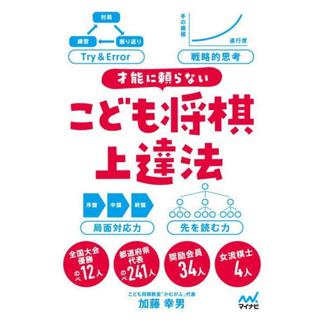 才能に頼らないこども将棋上達法