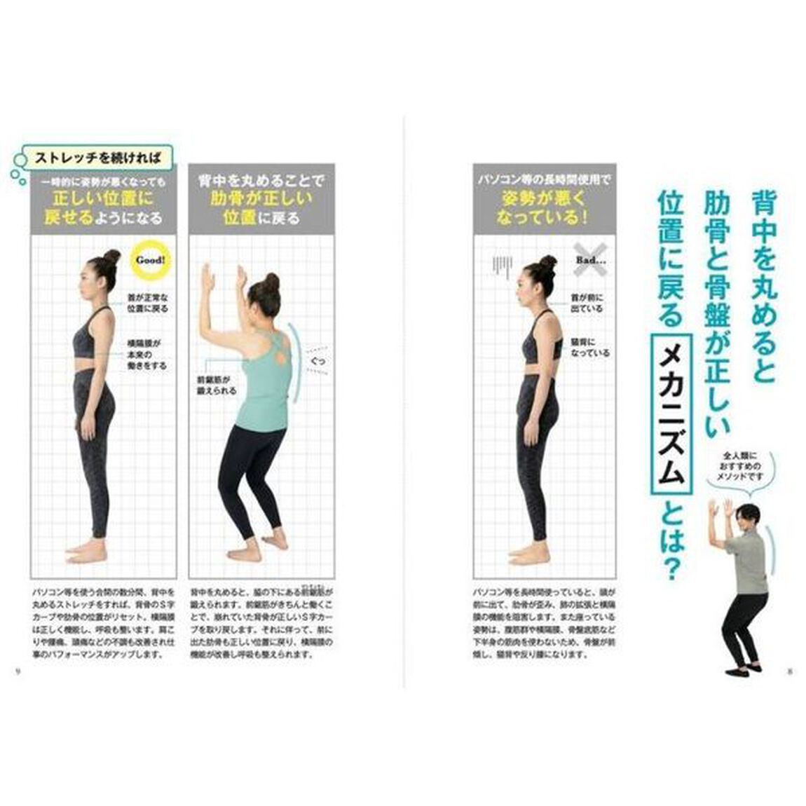 全人類、背中を丸めるだけでいい