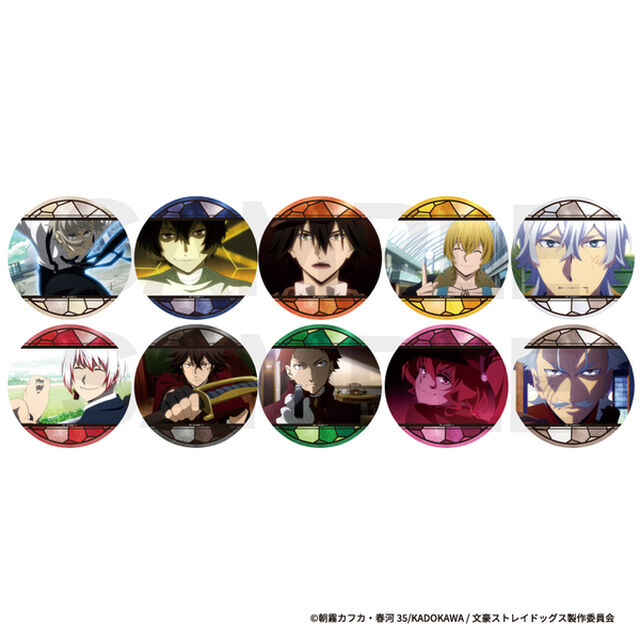 文豪ストレイドッグス ランダム場面写缶バッジBOX（全10種入り）
