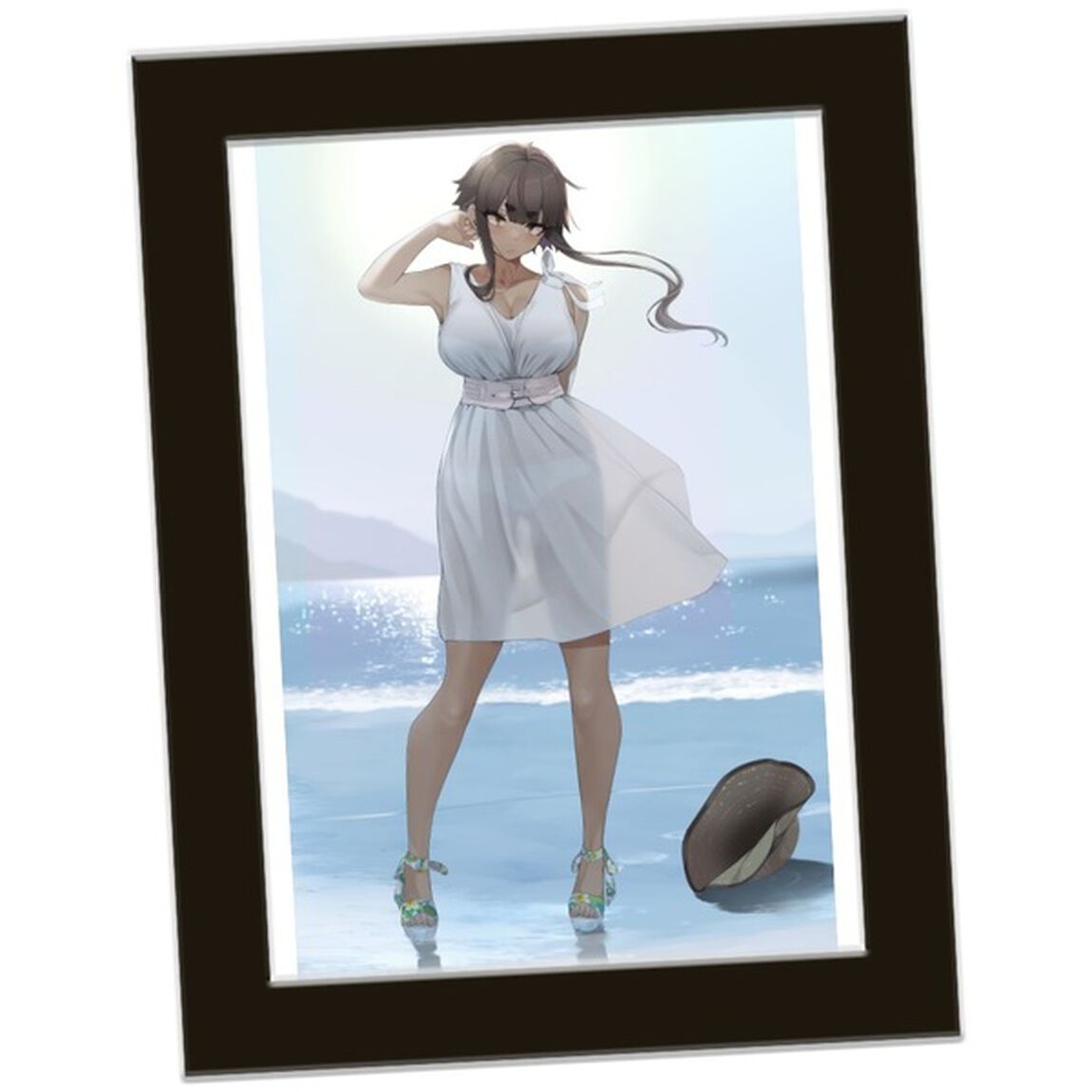 【絵師コレ】「じょぶじゅん。」複製原画 1　額・黒