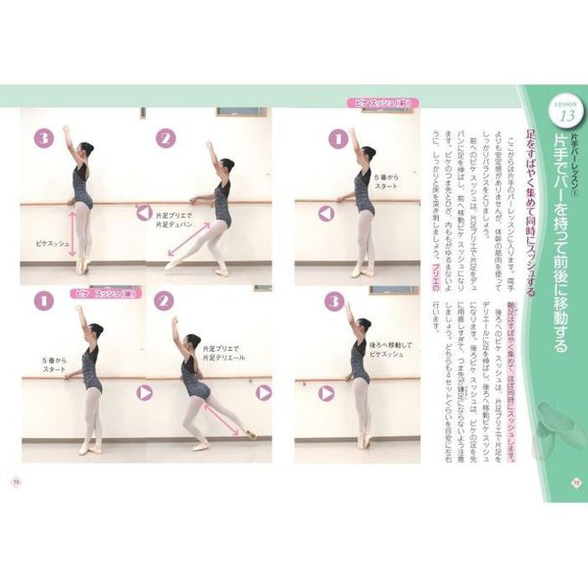 ジュニアのためのバレエ上達トウシューズレッスン