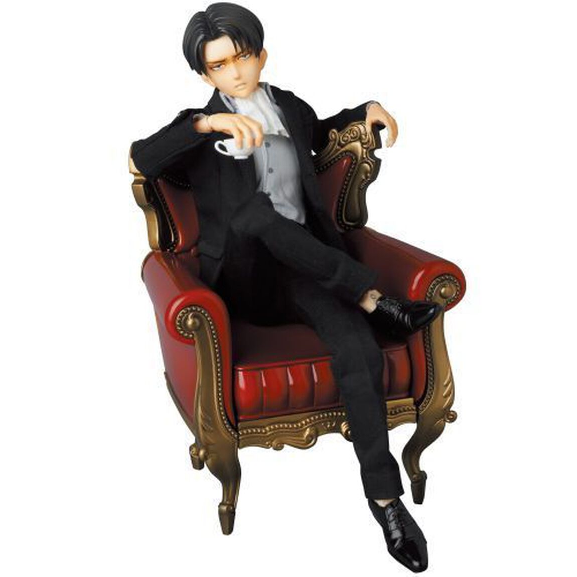 RAH(リアルアクションヒーローズ) 進撃の巨人 リヴァイ (スーツVer.)(1/6スケール ABS&ATBC-PVC塗装済み可動フィギュア)