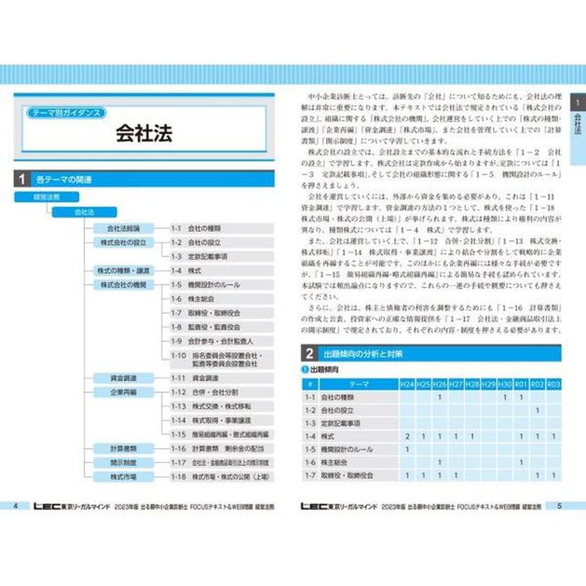 出る順中小企業診断士ＦＯＣＵＳテキスト＆ＷＥＢ問題　２０２３年版５「経営法務」