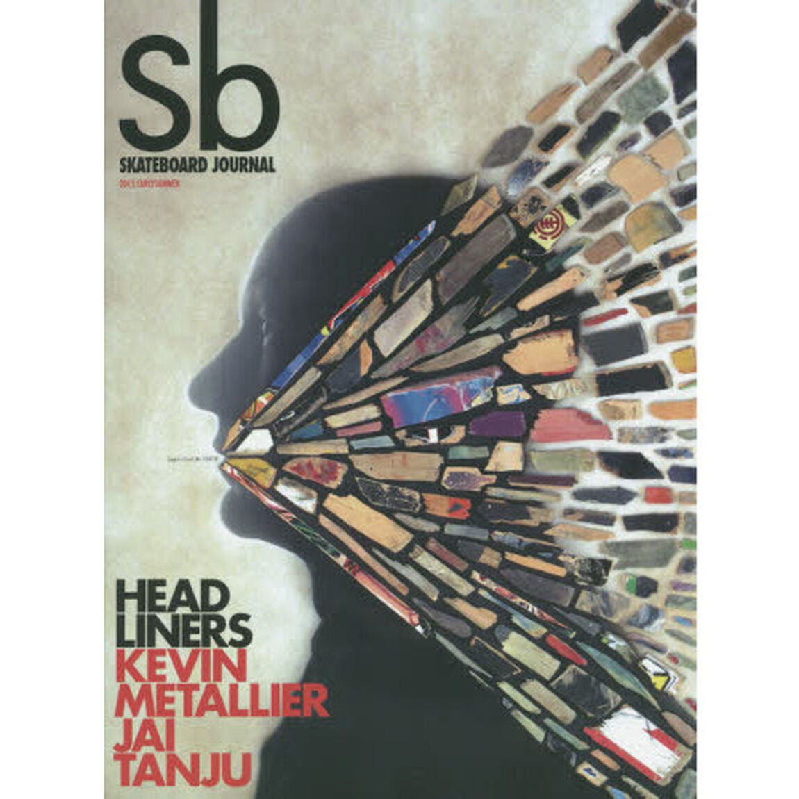 Ｓｂ　Ｓｋａｔｅｂｏａｒｄ　Ｊｏｕｒｎａｌ　２０１５ＥＡＲＬＹＳＵＭＭＥＲ「ＨＥＡＤＬＩＮＥＲＳ　ＫＥＶＩＮ　ＭＥＴＡＬＬＩＥＲ　ＪＡＩ　ＴＡＮＪＵ」