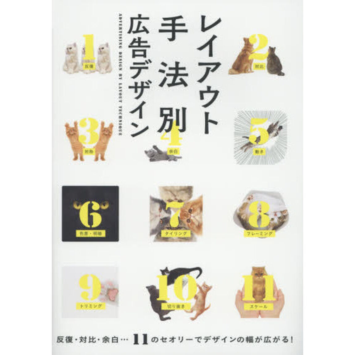 レイアウト手法別広告デザイン