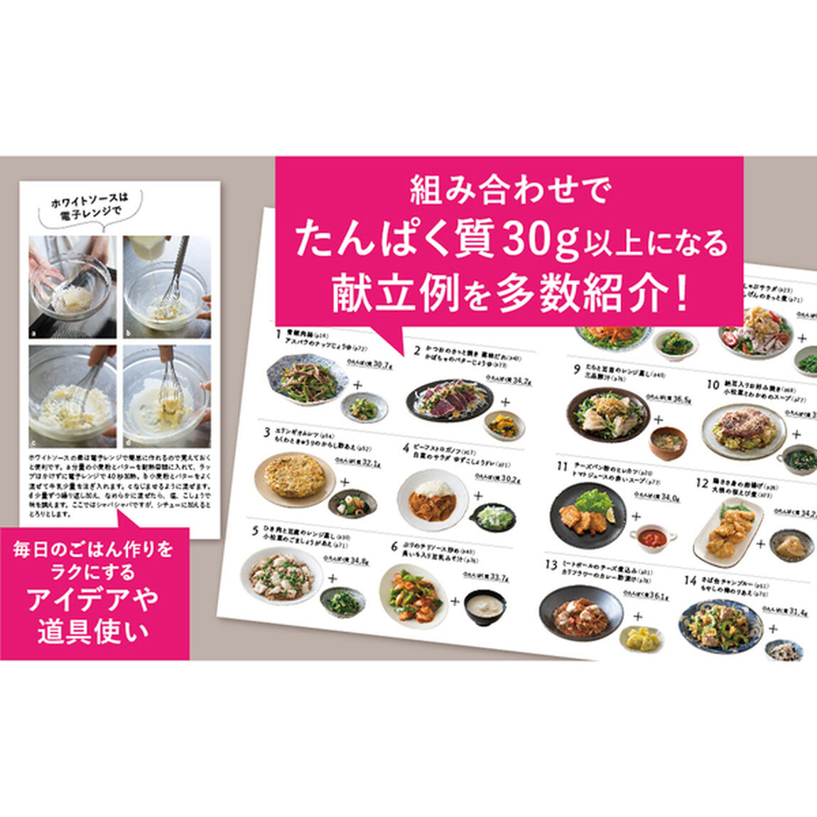 夫婦ふたりにぴったりの６０歳からのたんぱく質しっかりごはん