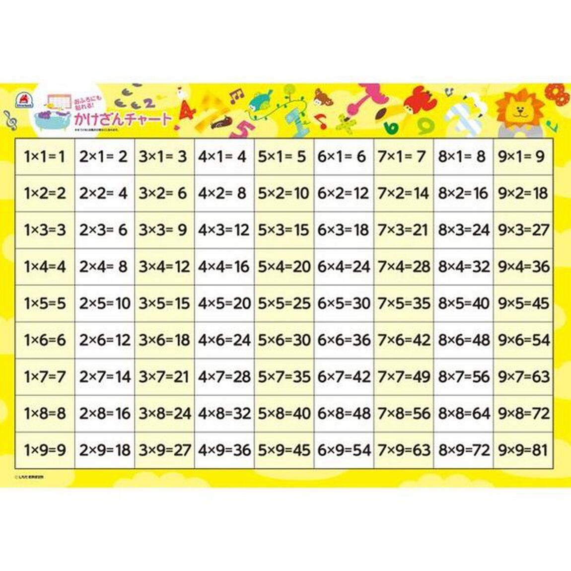 かけざん九九のうた