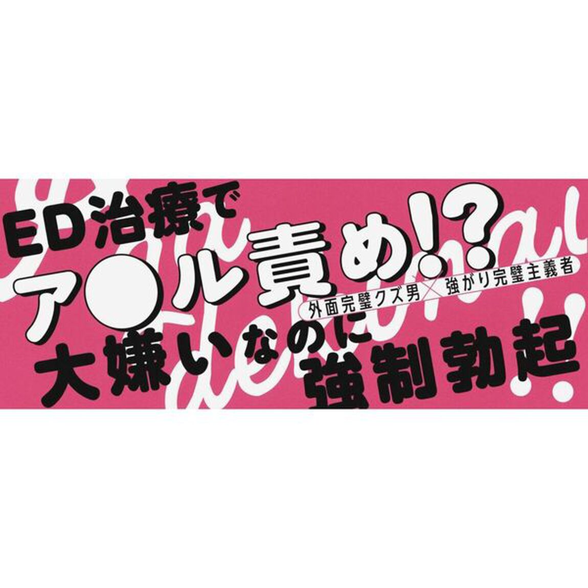 完璧社長はアレがデキない