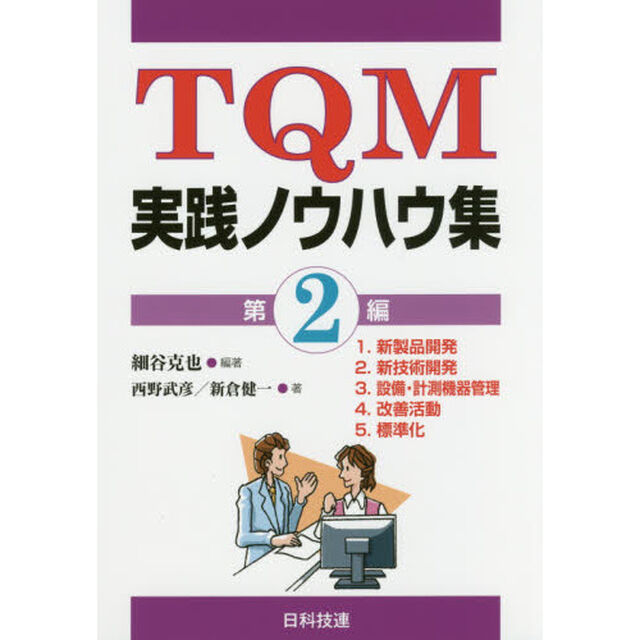 ＴＱＭ実践ノウハウ集　第２編「１．新製品開発　２．新技術開発　３．設備・計測機器管理　４．改善活動　５．標準化」