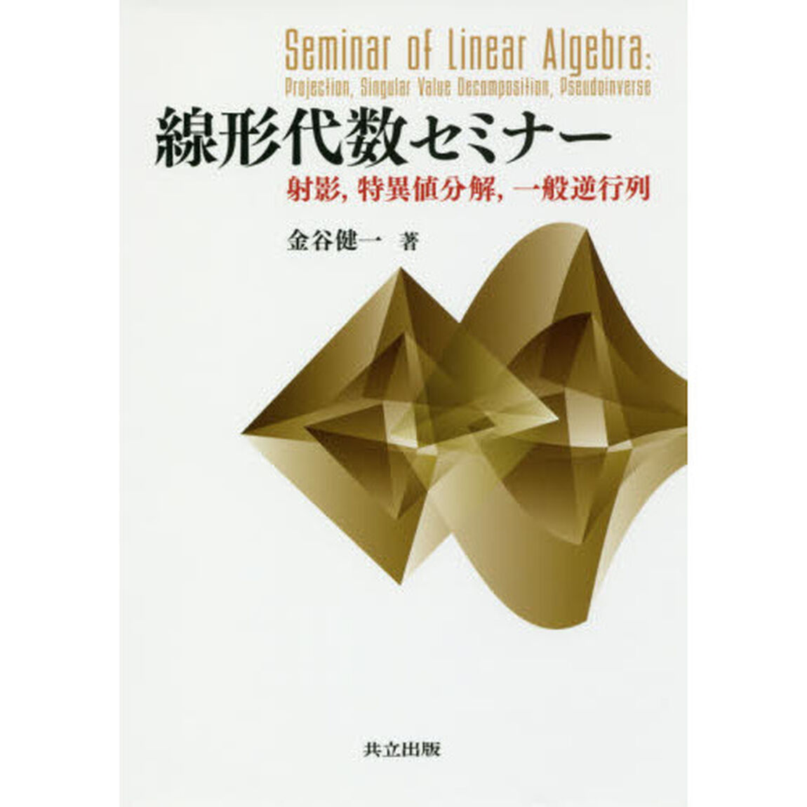 線形代数セミナー　射影，特異値分解，一般逆行列