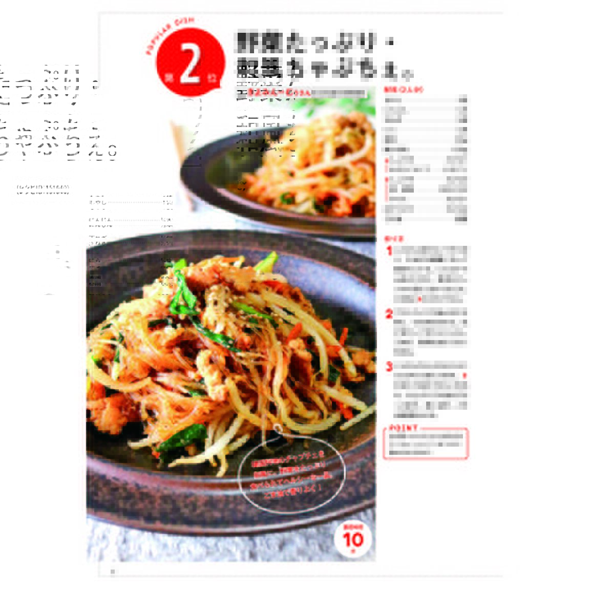 Nadia magazine vol.01「決定版超時短おかずランキング　Ｙｕｕさん、ＲＩＮＡＴＹさん・・・人気料理家が集結！」
