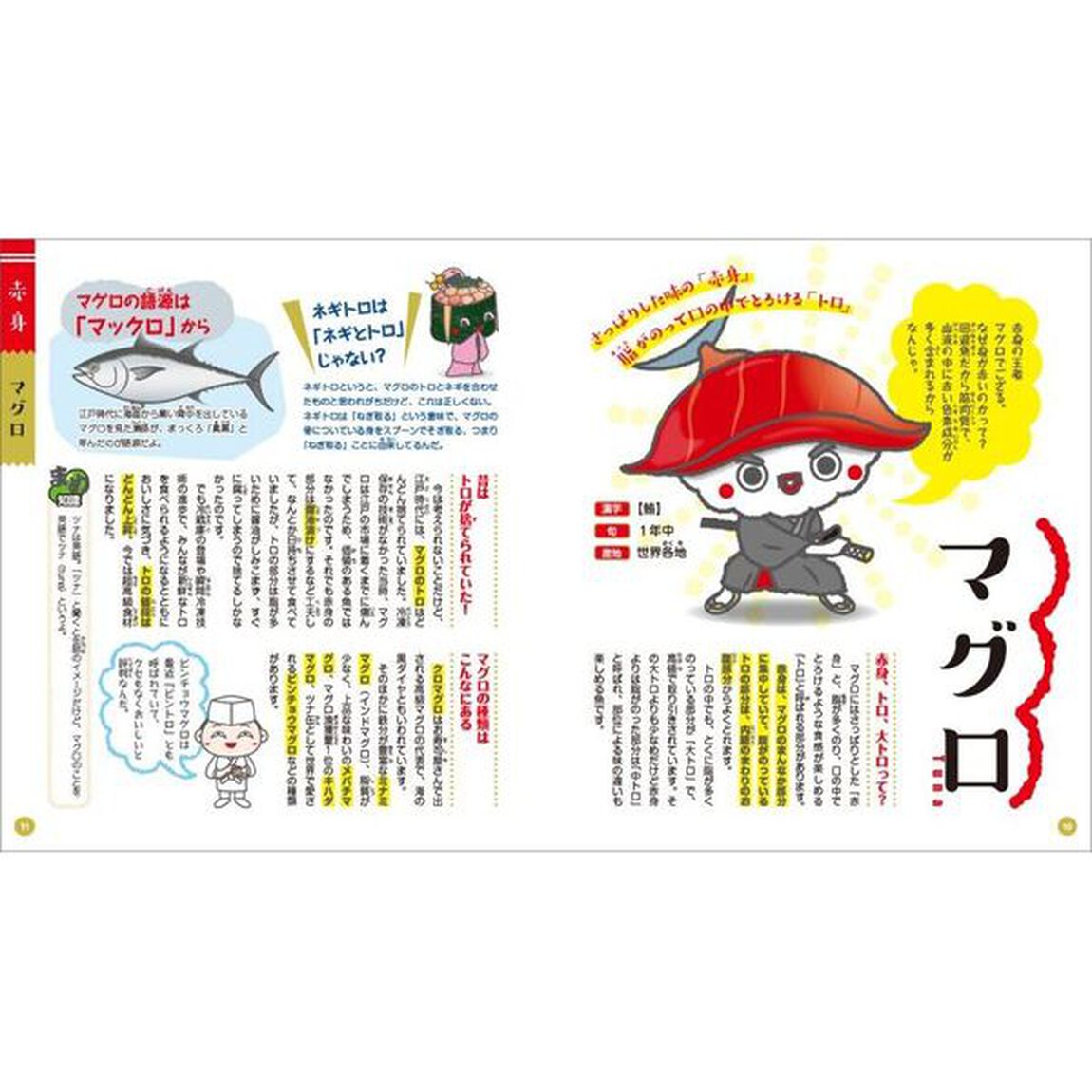 みんなの寿司ワールド　知って楽しいキャラ図鑑
