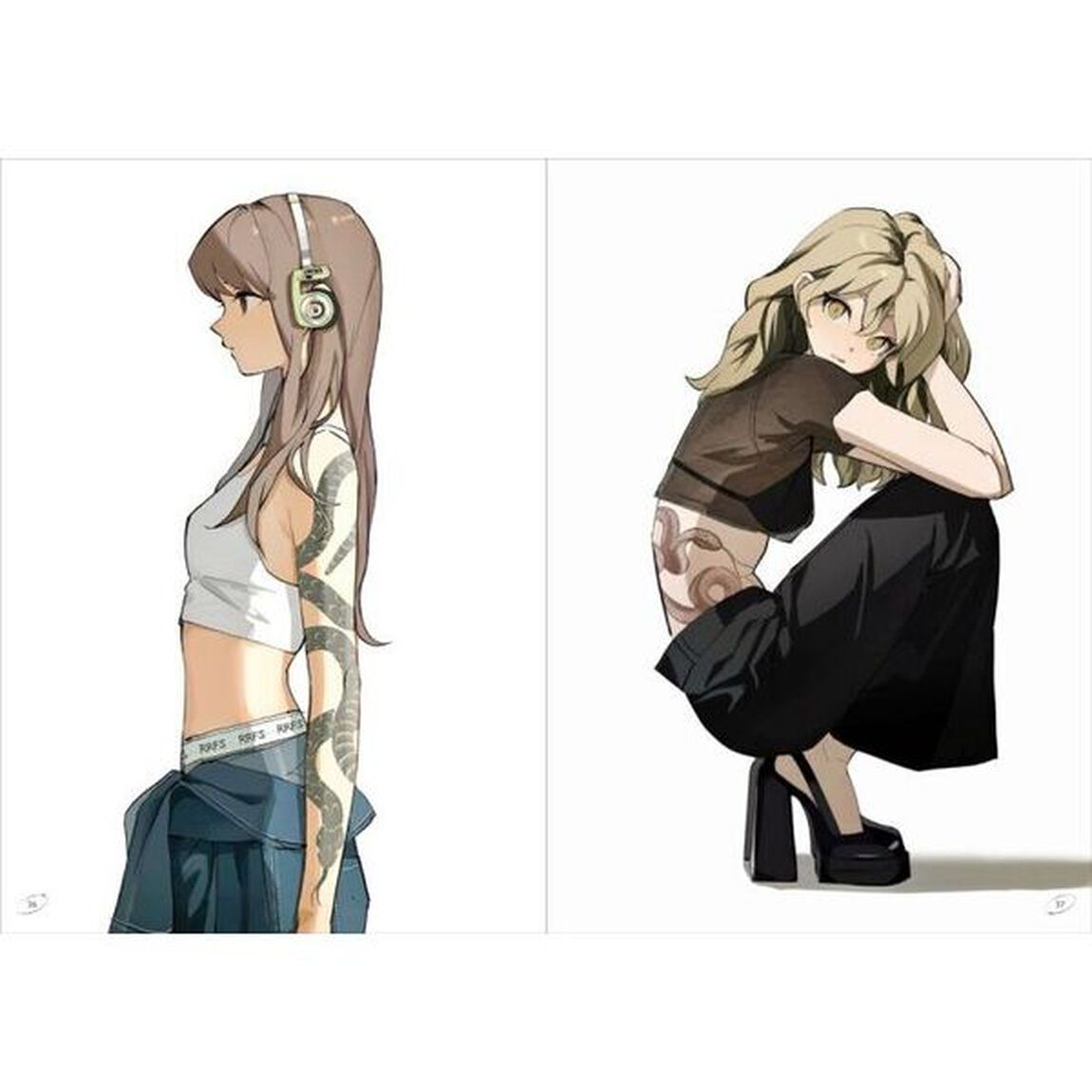 Ｙｕｋｉｎａアートワークス＆ファッションスケッチ