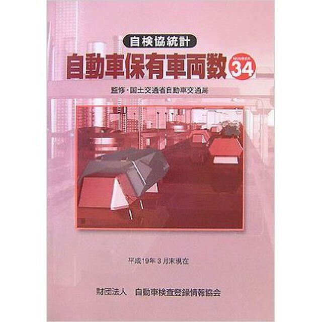 自検協統計自動車保有車両数　Ｎｏ．３４