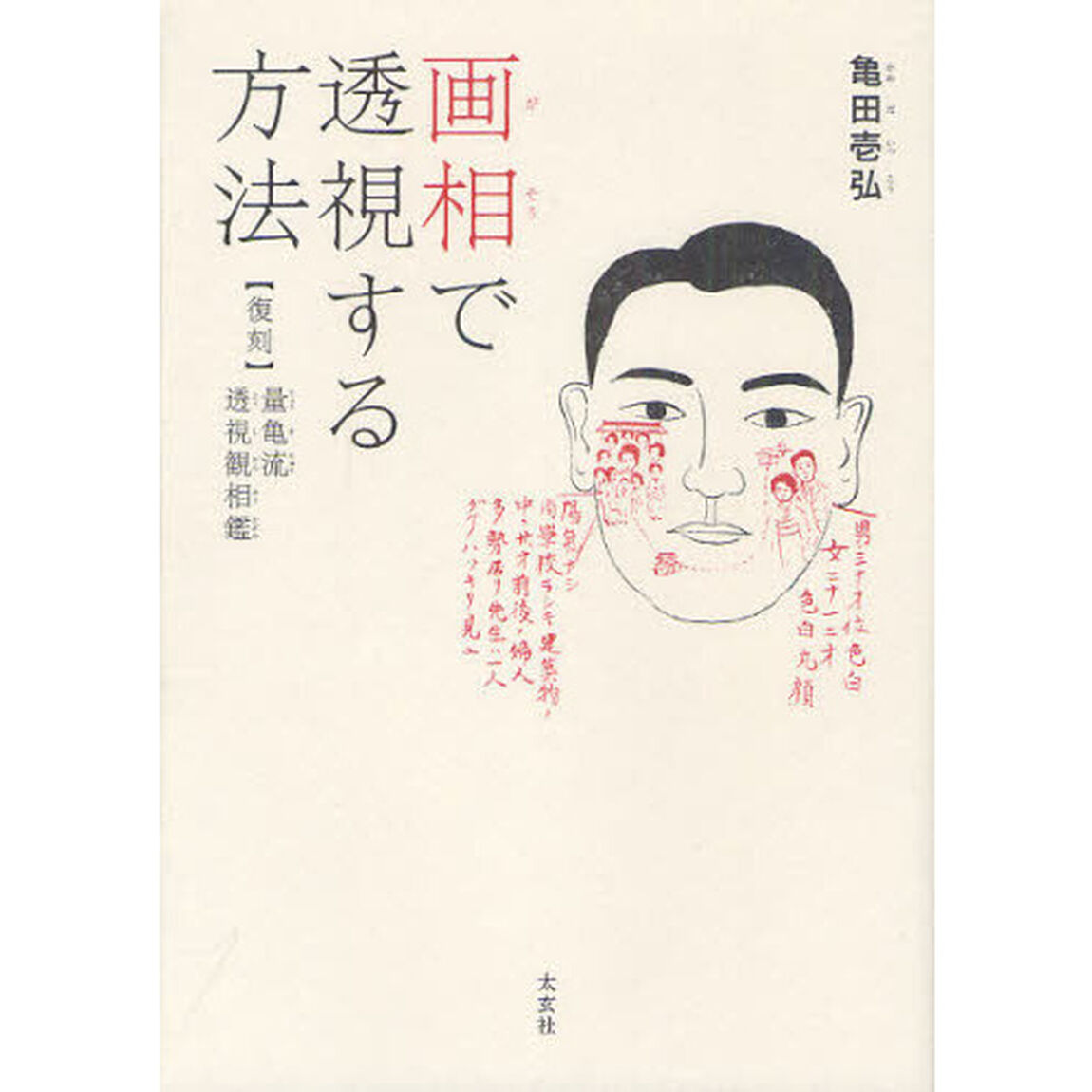 画相で透視する方法　〈復刻〉量亀流透視観相鑑
