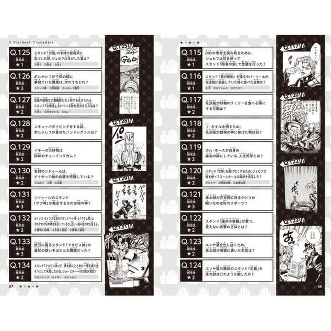 ＪＯＪＯ&rsquo;ｓ　Ｂｉｚａｒｒｅ　Ｑｕｉｚｚｅｓ　５００　ジョジョの奇妙な問題集