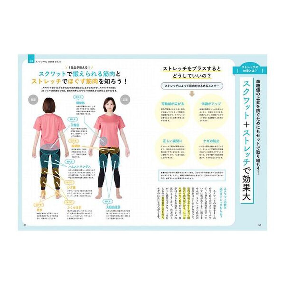 血糖値が下がる！１分間スクワット　糖質オフと筋トレでみるみるやせる！