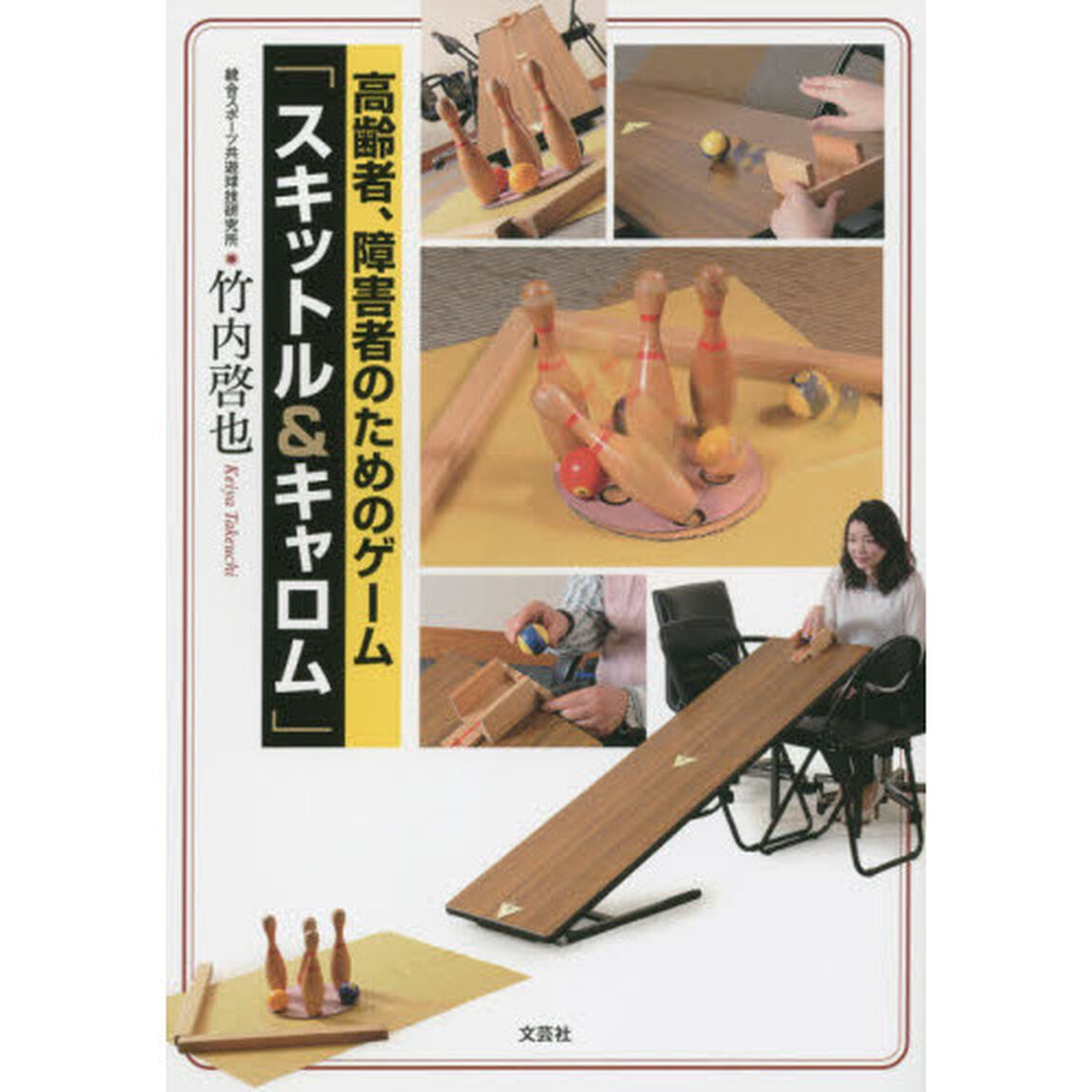 高齢者、障害者のためのゲーム「スキットル＆キャロム」