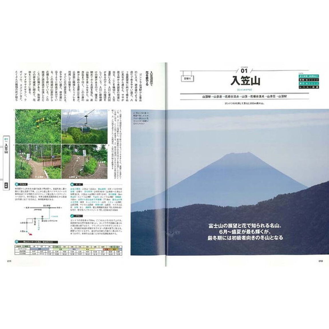 富士山が見える低山詳細ルートガイド　日本一の山、富士山を展望できる全２４コース