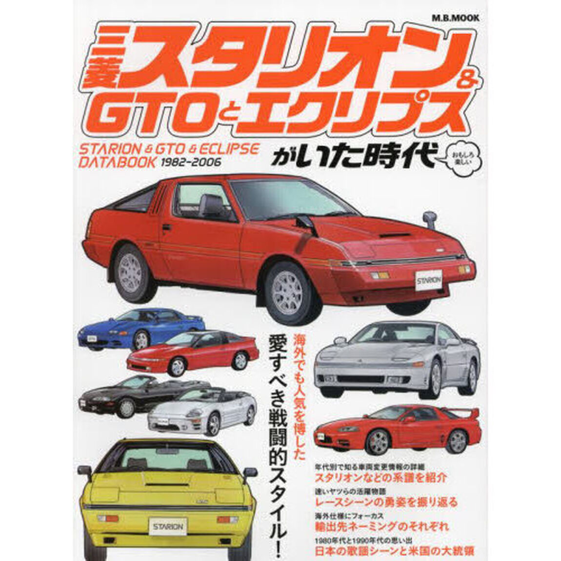 三菱スタリオン＆ＧＴＯとエクリプスがいた時代　おもしろ楽しい