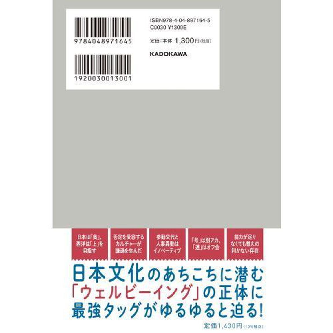 むかしむかしあるところにウェルビーイングがありました　日本文化から読み解く幸せのカタチ