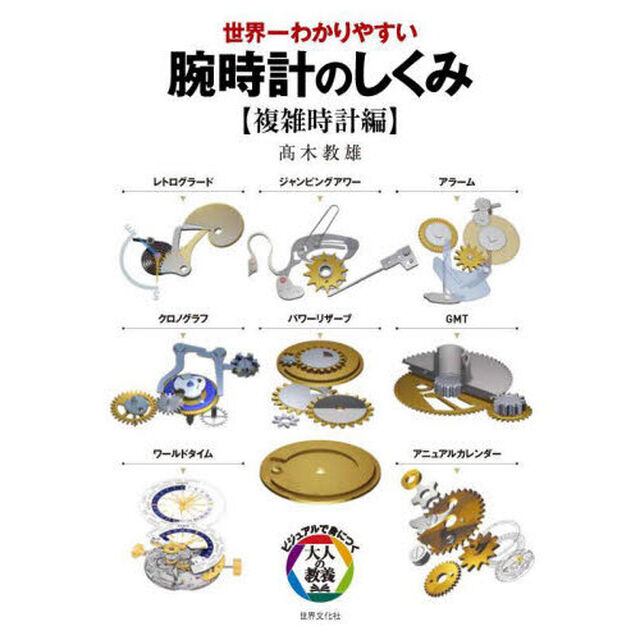 世界一わかりやすい腕時計のしくみ　複雑時計編
