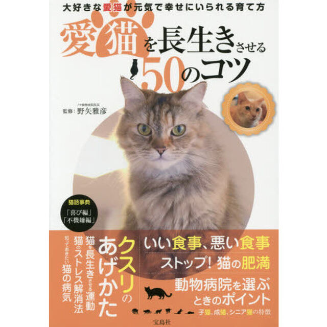 愛猫を長生きさせる50のコツ