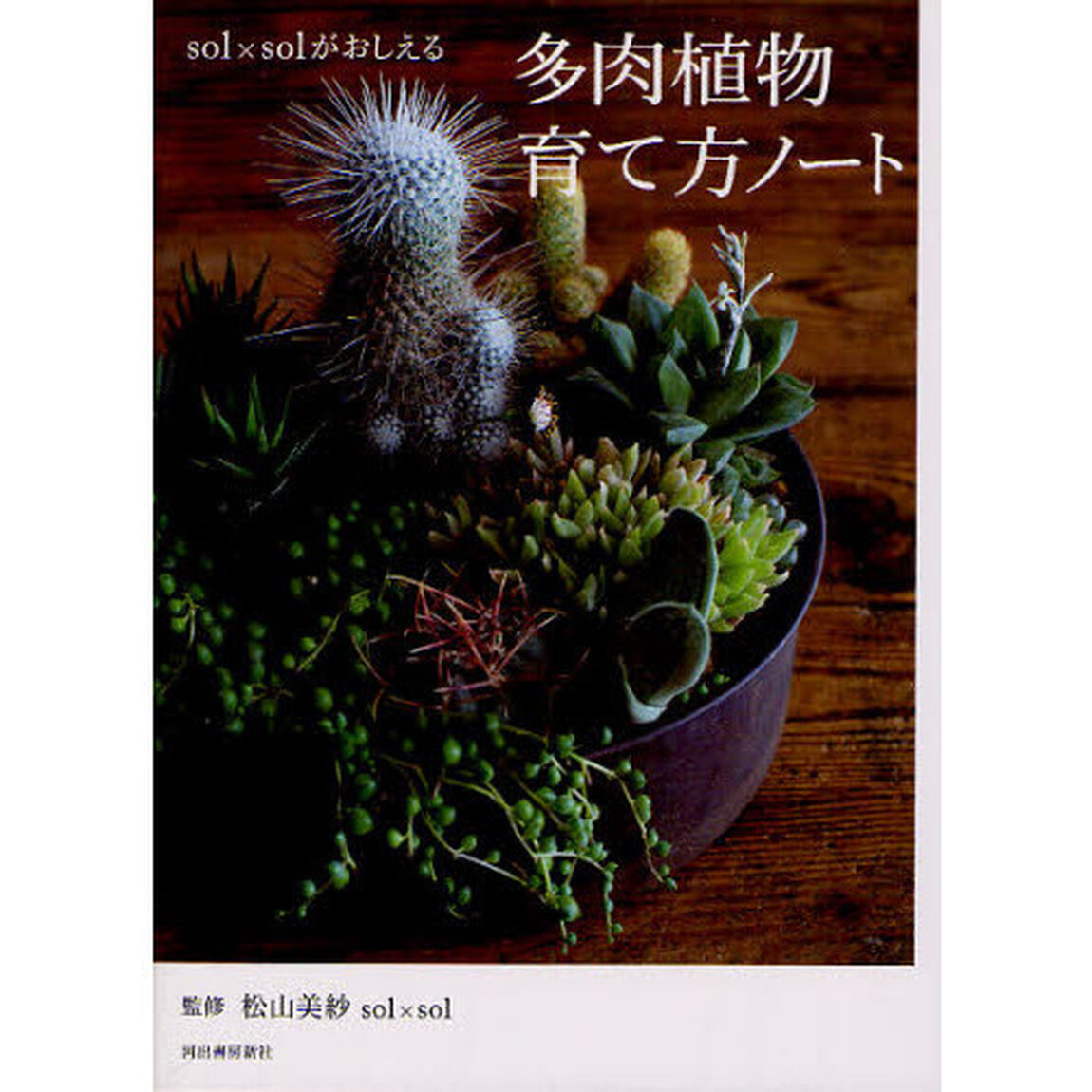 多肉植物育て方ノート　ｓｏｌ&times;ｓｏｌがおしえる
