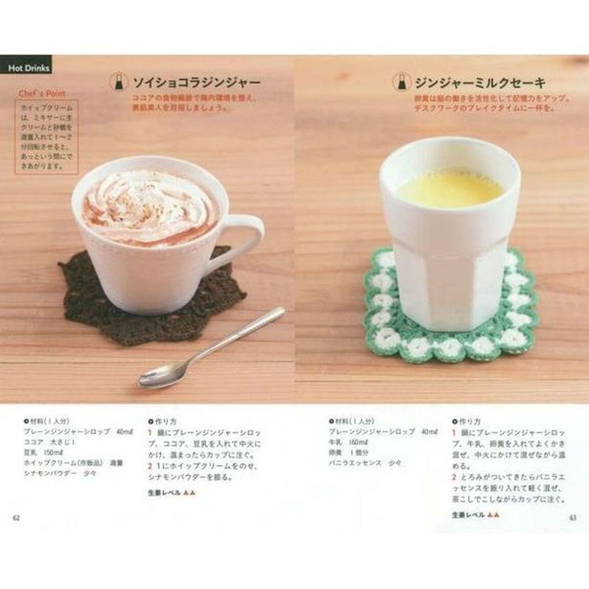 銀座のジンジャーからうまれた生姜ドリンク＆カフェレシピ７７　体ポカポカ、頭スッキリ！