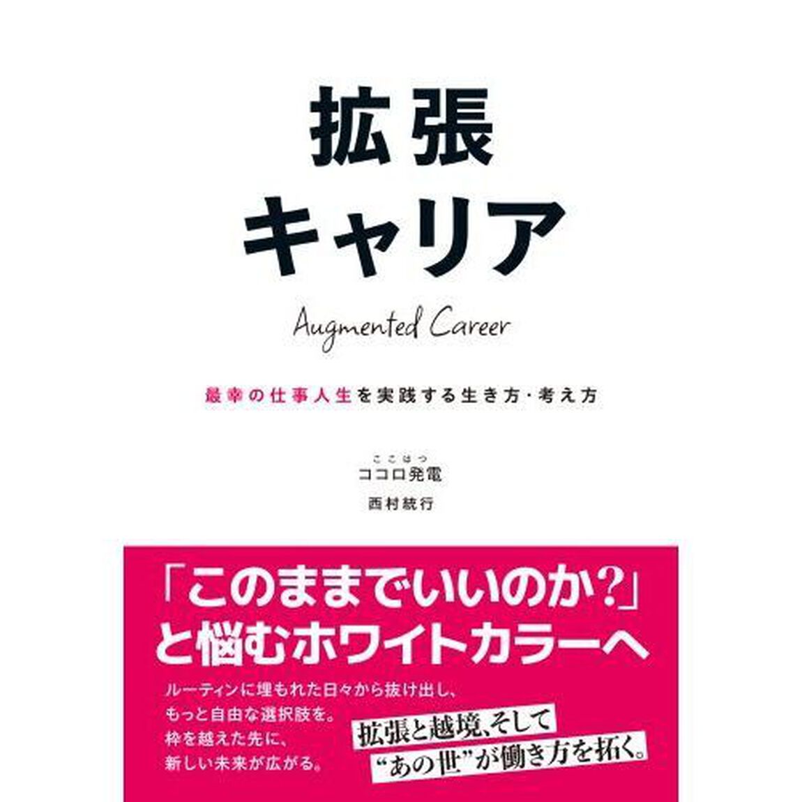 拡張キャリア　最幸の仕事人生を実践する生き方・考え方