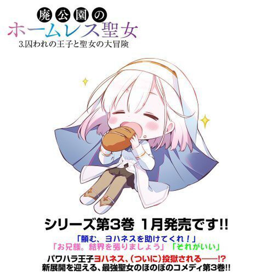 廃公園のホームレス聖女　３「囚われの王子と聖女の大冒険」