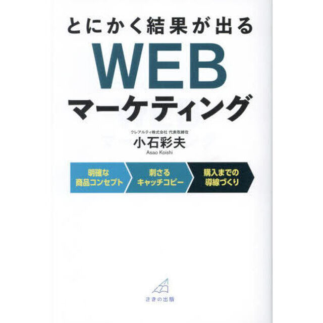 とにかく結果が出るＷＥＢマーケティング　明確な商品コンセプト　刺さるキャッチコピー　購入までの導線づくり