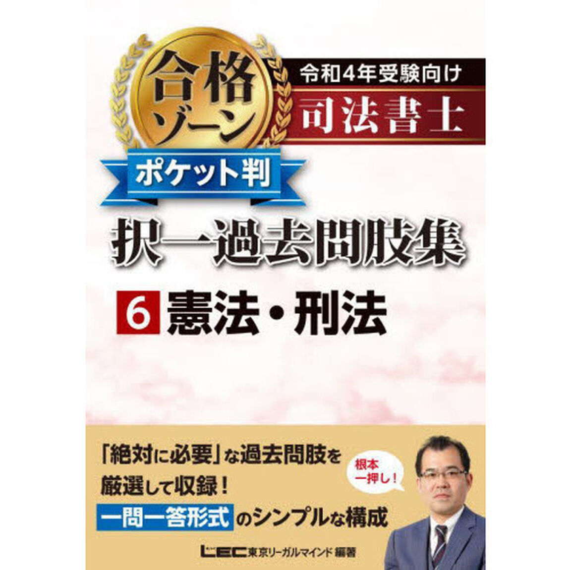 司法書士合格ゾーンポケット判択一過去問肢集　令和４年受験向け６「憲法・刑法」